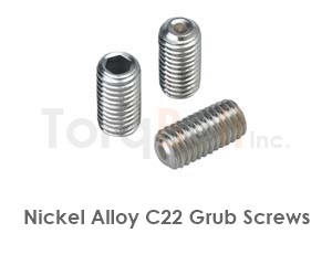 Hastelloy C22 Set Screws