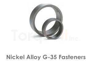Hastelloy G-35 Fasteners Heavy Hex Bolts Screws Nuts Washers