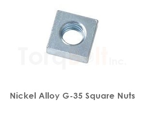 Hastelloy G-35 Square Nuts