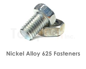 Inconel 624 Fasteners Heavy Hex Bolts Screws Nuts Washers