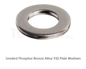 Leaded Phosphor Bronze 932 Washers