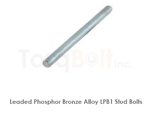 Leaded Phosphor Bronze Lpb1 Stud Bolts
