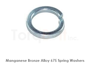 Manganese Bronze 675 Spring Washers