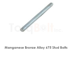 Manganese Bronze 675 Stud Bolts