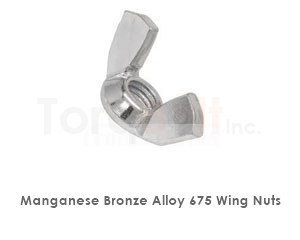 Manganese Bronze 675 Wing Nuts