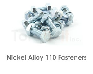 Nickel 110 Fasteners Heavy Hex Bolts Screws Nuts Washers