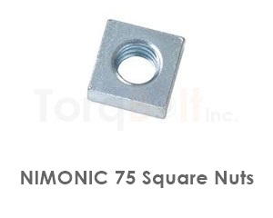 Nimonic 75 Square Nuts