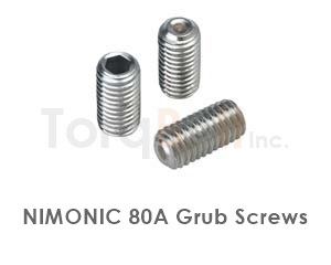 Nimonic 80a Set Screws