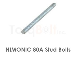 Nimonic 80a Stud Bolts