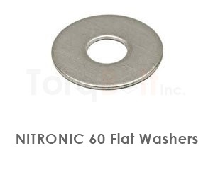 Nitronic 60 Flat Washers