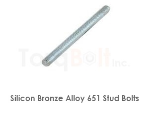 Silicon Bronze 651 Stud Bolts