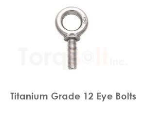 Titanium Grade 12 Eye Bolts
