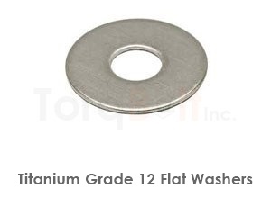 Titanium Grade 12 Flat Washers