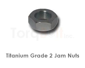 Titanium Grade 2 Jam Nuts