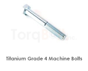 Titanium Grade 4 Bolts