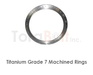 Titanium Grade 7 Rings