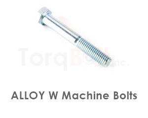 Alloy W Bolts