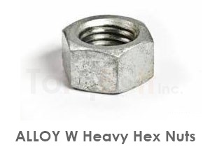 Alloy W Nuts