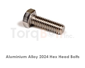 Aluminium 2024 Hex Bolts TorqBolt Inc   Aluminium 2024 Hex Bolts 