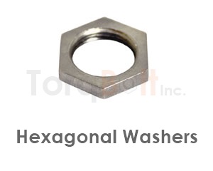Hexagonal washers