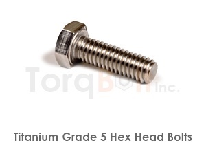 Titanium Grade 5 Hex Bolts | Titanium Bolts | Suppliers